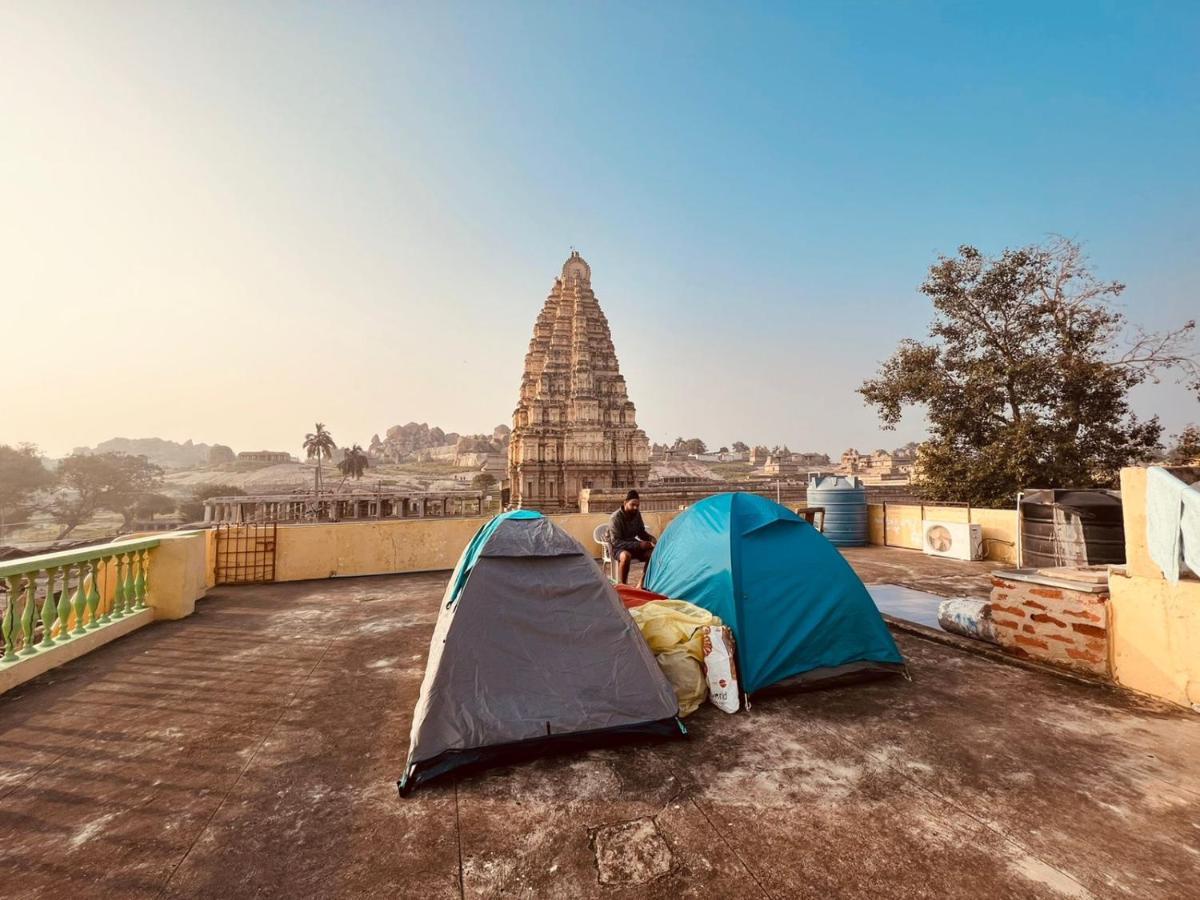 Temple View Guest House Hampi Zewnętrze zdjęcie